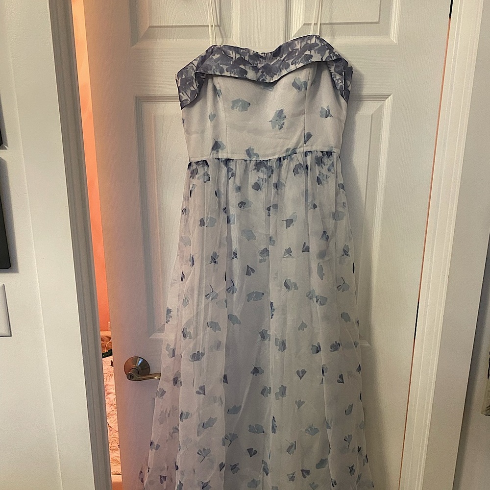 Adrianna Papell floral formal dress